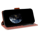 For Samsung Galaxy A54 5G Case RFID Blocking PU Leather Wallet Flip Phone Cover with Wrist Strap
