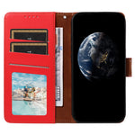 For Samsung Galaxy A25 5G (Global) (161.0 x 76.5 x 8.3mm) Case RFID Blocking PU Leather Wallet Flip Phone Cover with Wrist Strap