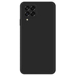For Samsung Galaxy M33 5G (Global Version) Soft Microfiber Lining Smartphone Case, Anti-scratch Rubberized TPU Straight Edge Phone Back Cover