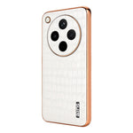 AZNS For Oppo Find X8 5G Case Electroplating Crocodile Texture PU+TPU Phone Cover