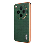 AZNS For Oppo Find X8 5G Case Electroplating Crocodile Texture PU+TPU Phone Cover