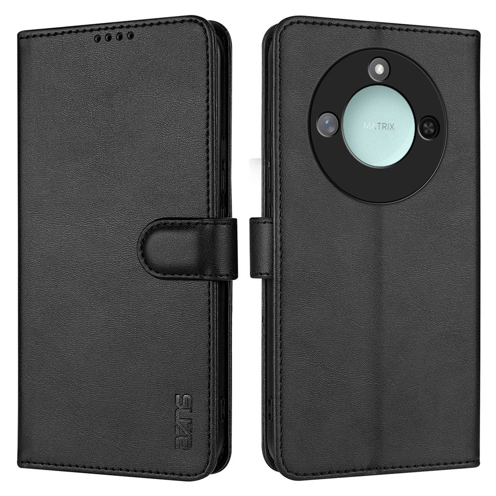 AZNS For Honor X60 5G Case PU Leather Wallet Phone Cover