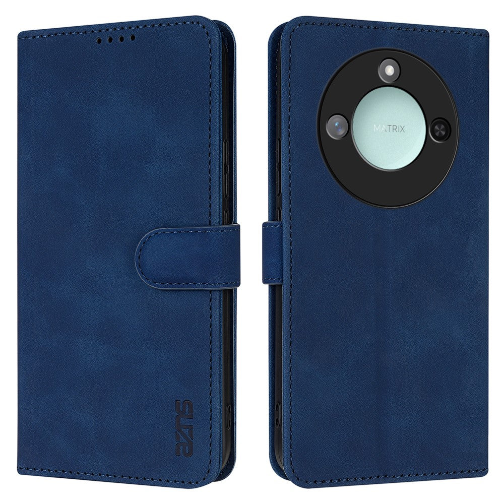 AZNS For Honor X60 5G Case PU Leather Wallet Phone Cover
