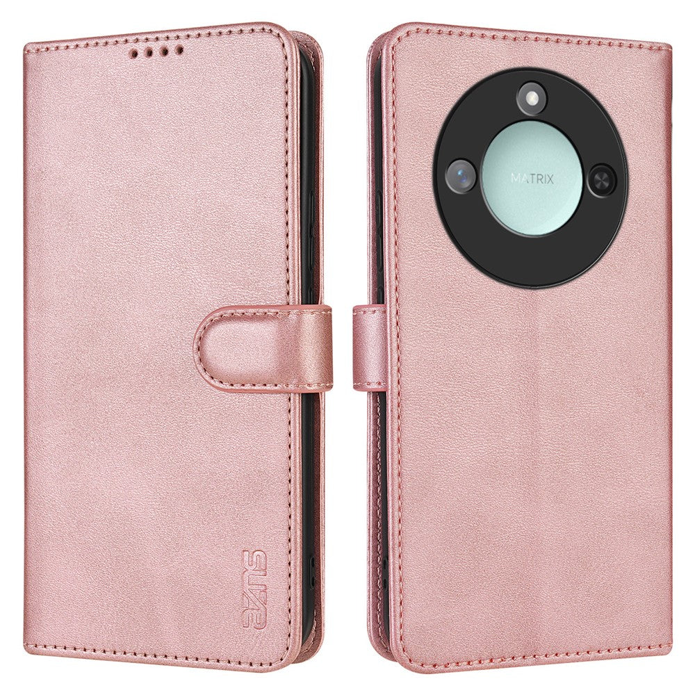AZNS For Honor X60 5G Case PU Leather Wallet Phone Cover