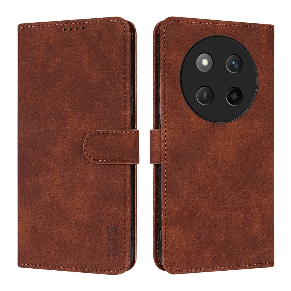 AZNS For Honor Magic7 Lite 5G / X9c 5G / X60 Pro 5G Case PU Leather Wallet Phone Cover