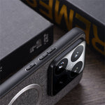 For Xiaomi 15 Magnetic Case Drop-Proof TPU+Cloth Back Phone Cover
