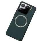For Xiaomi 15 Magnetic Case Litchi Texture PU Leather+TPU Phone Cover