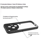 For Oppo Find X8 5G Case Shockproof PC+TPU Clear Back Phone Cover