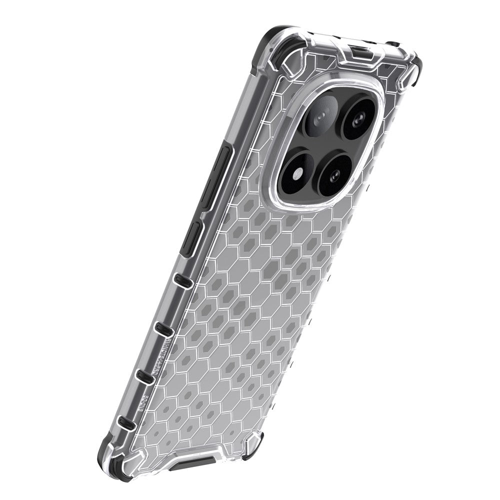 For Xiaomi Redmi Note 14 Pro 5G / Poco X7 5G Case PC+TPU Phone Cover Honeycomb Shape