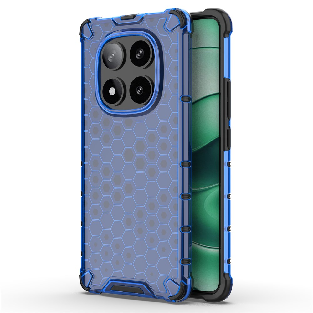 For Xiaomi Redmi Note 14 Pro 5G / Poco X7 5G Case PC+TPU Phone Cover Honeycomb Shape