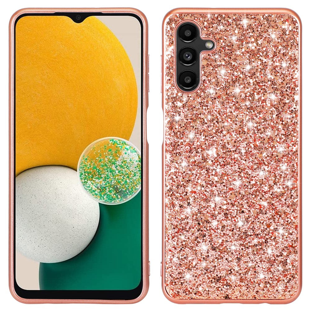 Til Samsung Galaxy A16 5G / 4G Cover TPU + PC Glitter Telefonbagcover