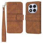 For Xiaomi Redmi Note 14 Pro+ 5G Case Wallet Skin-Touch Leather Imprinted Phone Cover