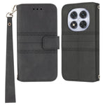 For Xiaomi Redmi Note 14 Pro+ 5G Case Wallet Skin-Touch Leather Imprinted Phone Cover