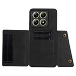 For Xiaomi 14T Case Card Slots Kickstand Leather + TPU Phone Cover