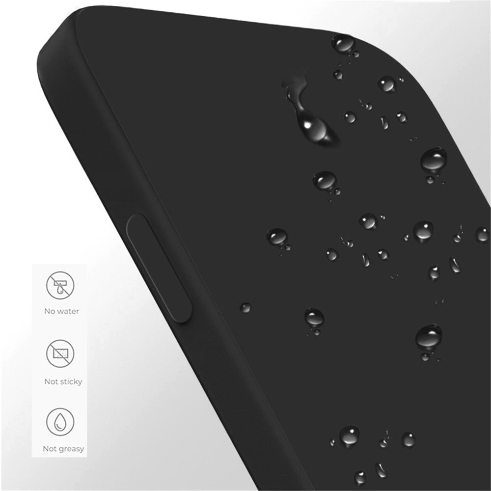 Bagcover til Samsung Galaxy A33 5G, Kollisionssikkert Lige Kant Gummibelagt TPU+Mikrofiber Foring Telefoncover