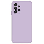 Bagcover til Samsung Galaxy A33 5G, Kollisionssikkert Lige Kant Gummibelagt TPU+Mikrofiber Foring Telefoncover