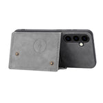Til Samsung Galaxy S25+ Cover Kortlommer Stander Læder + TPU Telefoncover
