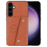 Til Samsung Galaxy S25+ Cover Kortlommer Stander Læder + TPU Telefoncover