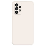 Telefoncover med lige kant til Samsung Galaxy A53 5G, gummibelagt TPU+mikrofiberfor telefoncover