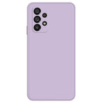 Telefoncover med lige kant til Samsung Galaxy A53 5G, gummibelagt TPU+mikrofiberfor telefoncover