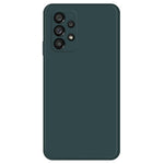 Telefoncover med lige kant til Samsung Galaxy A53 5G, gummibelagt TPU+mikrofiberfor telefoncover