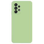 Telefoncover med lige kant til Samsung Galaxy A53 5G, gummibelagt TPU+mikrofiberfor telefoncover