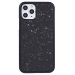 Til iPhone 11 Pro Max Magnetisk Cover Forged Texture Aramidfiber+TPU Anti-Skrid Telefoncover