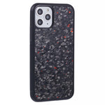 Til iPhone 11 Pro Max Magnetisk Cover Forged Texture Aramidfiber+TPU Anti-Skrid Telefoncover