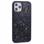 Til iPhone 11 Pro Max Magnetisk Cover Forged Texture Aramidfiber+TPU Anti-Skrid Telefoncover