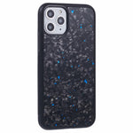 Til iPhone 11 Pro Max Magnetisk Cover Forged Texture Aramidfiber+TPU Anti-Skrid Telefoncover