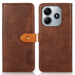 KHAZNEH For Xiaomi Redmi Note 14 4G (163.25mm) Wallet Phone Case Stand Leather Flip Cover