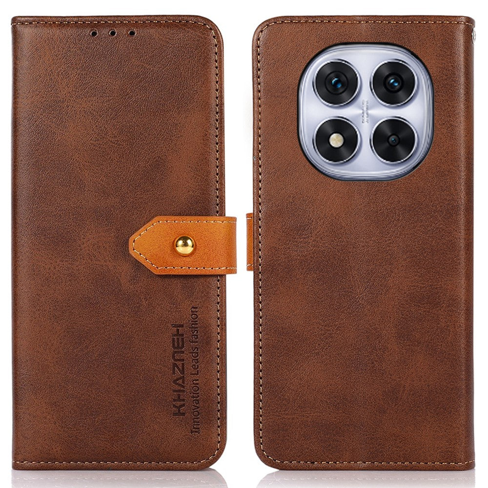 KHAZNEH For Xiaomi Redmi Note 14 Pro 5G / Poco X7 5G Wallet Phone Case Stand Leather Flip Cover