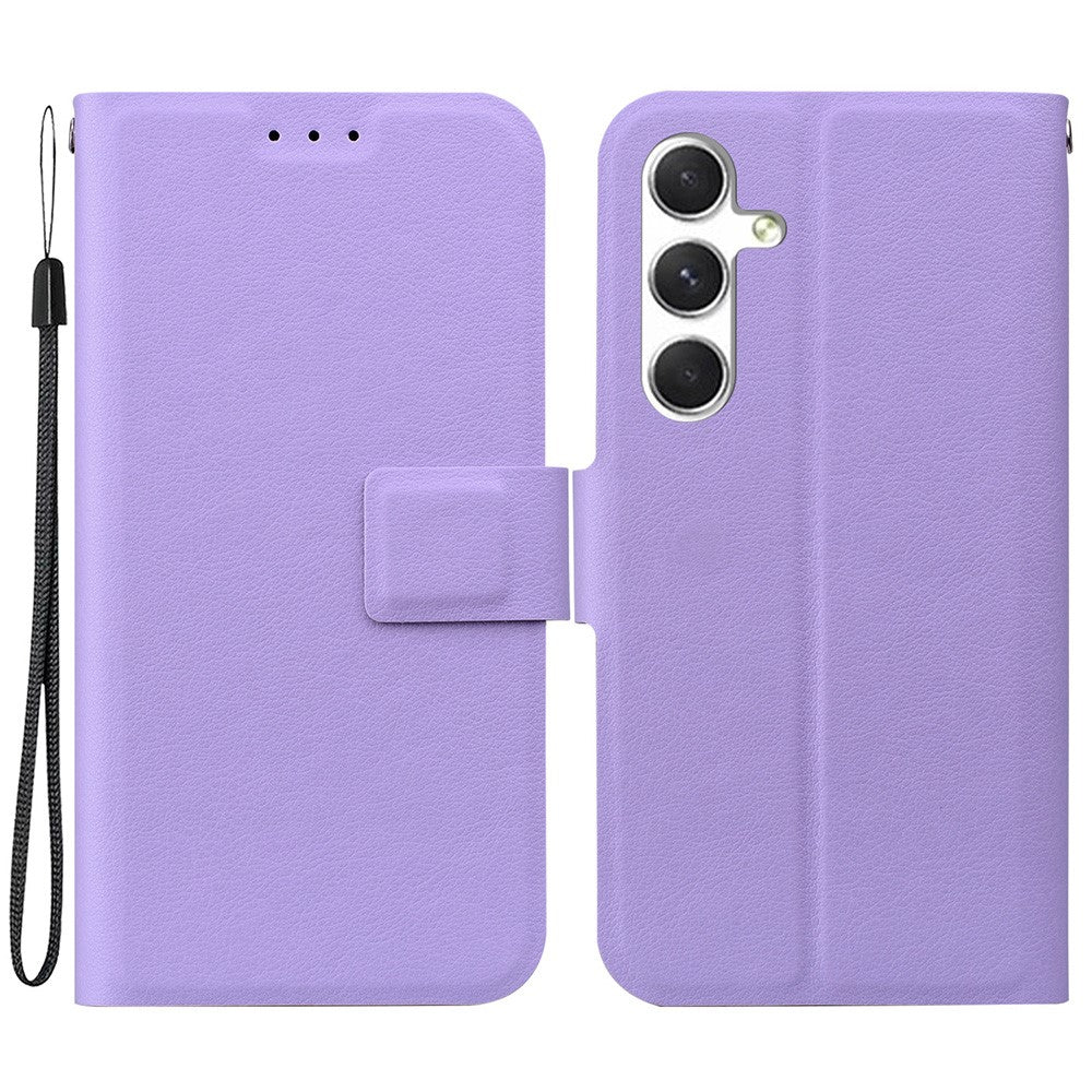 Til Samsung Galaxy A16 5G / 4G Etui Ultra-tyndt PU-læder + TPU Telefoncover med kortlomme