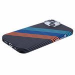 Til iPhone 14 Cover Kompatibel med MagSafe Kulfiber Tekstur Vand-Overføring PC Telefoncover