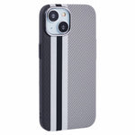 Til iPhone 14 Cover Kompatibel med MagSafe Kulfiber Tekstur Vand-Overføring PC Telefoncover