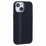 Til iPhone 14 Cover Kompatibel med MagSafe Kulfiber Tekstur Vand-Overføring PC Telefoncover