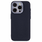For iPhone 14 Pro Max Case Compatible with MagSafe Carbon Fiber Texture Water-Transfer PC Phone Cover