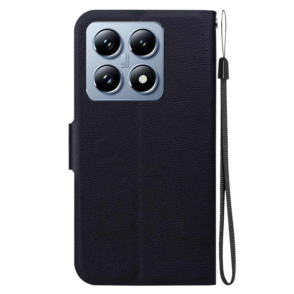 For Xiaomi 14T Case Ultra-Thin PU Leather + TPU Phone Cover with Card Slot
