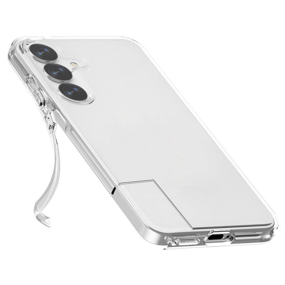 For Samsung Galaxy S25 Case PC + TPU Shockproof Clear Phone Cover