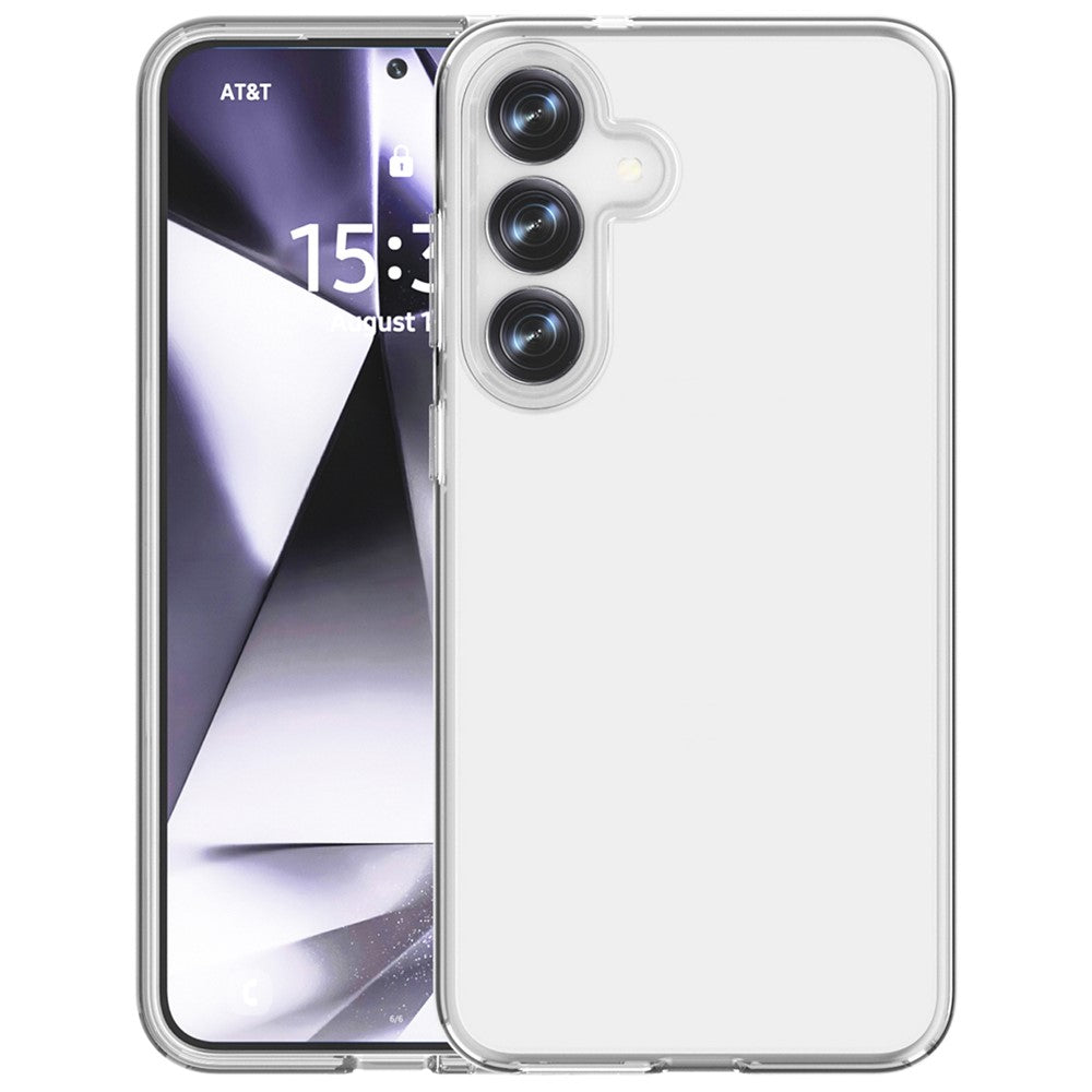 For Samsung Galaxy S25 Case PC + TPU Shockproof Clear Phone Cover