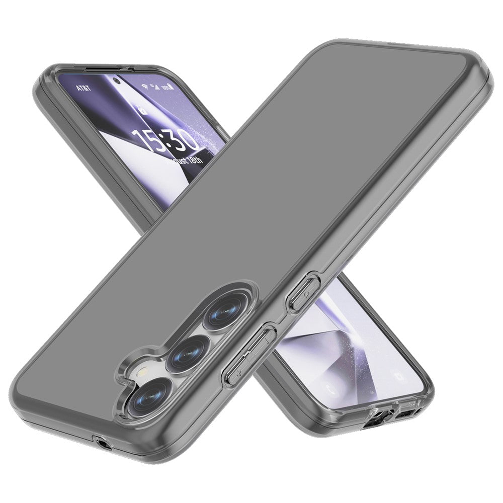 For Samsung Galaxy S25 Case PC + TPU Shockproof Clear Phone Cover