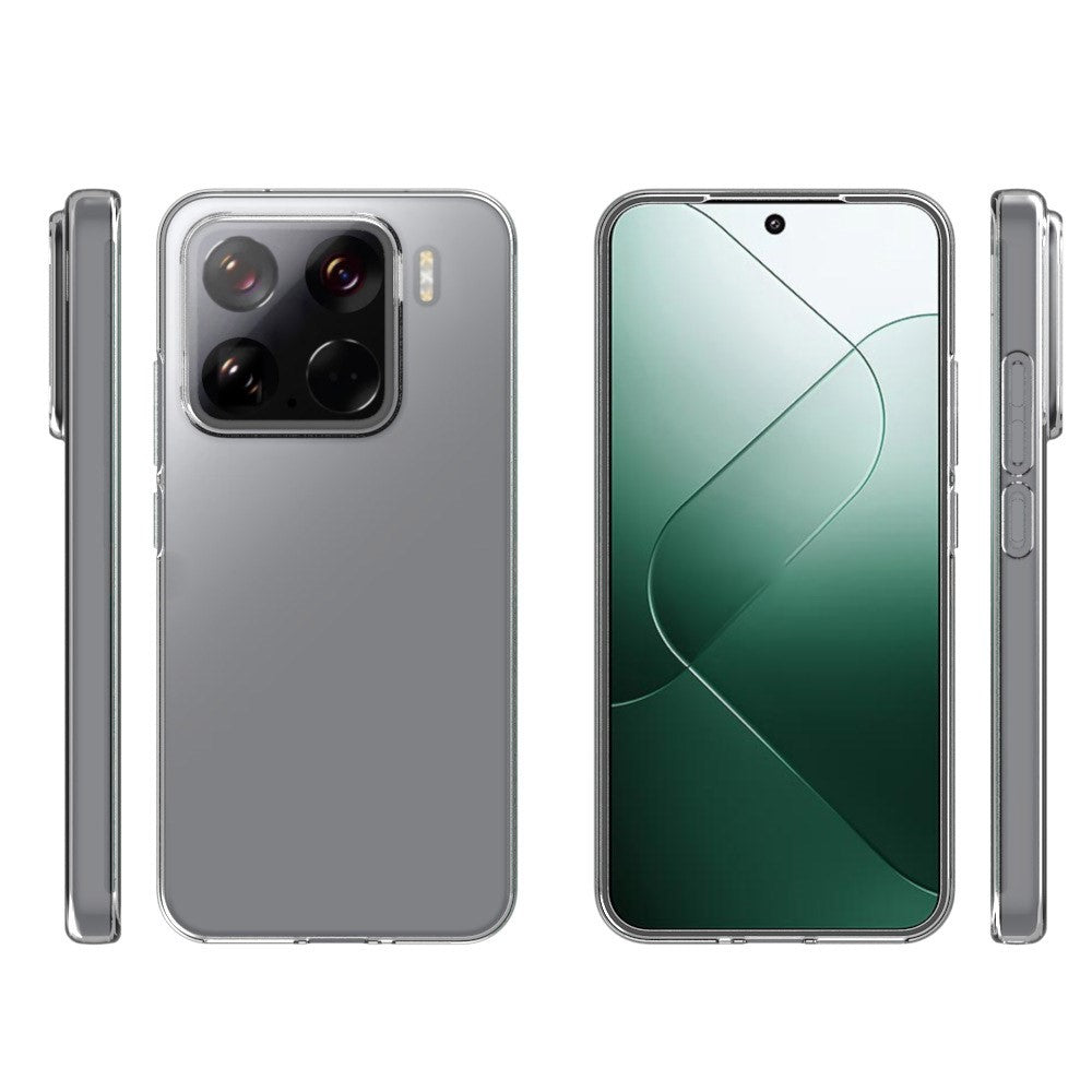 For Xiaomi 15 Clear Phone Case Watermark-Resistant TPU Back Cover
