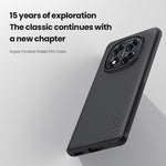 NILLKIN Frosted Shield Pro For Xiaomi Redmi Note 14 Pro+ 5G Case Matte PC+TPU Phone Cover