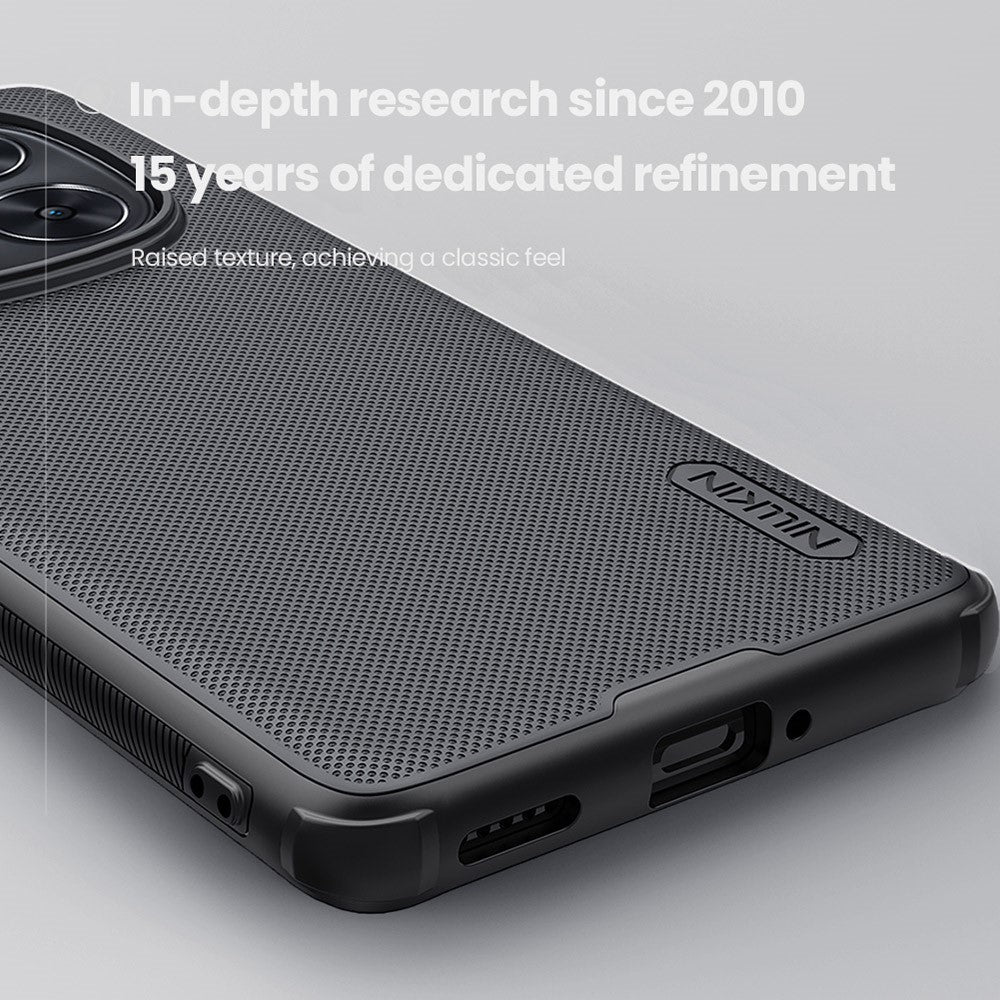 NILLKIN Frosted Shield Pro For Xiaomi Redmi Note 14 Pro+ 5G Case Matte PC+TPU Phone Cover