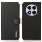 KHAZNEH For Xiaomi Redmi Note 14 Pro 4G Case Genuine Cow Leather RFID Blocking Wallet Phone Cover