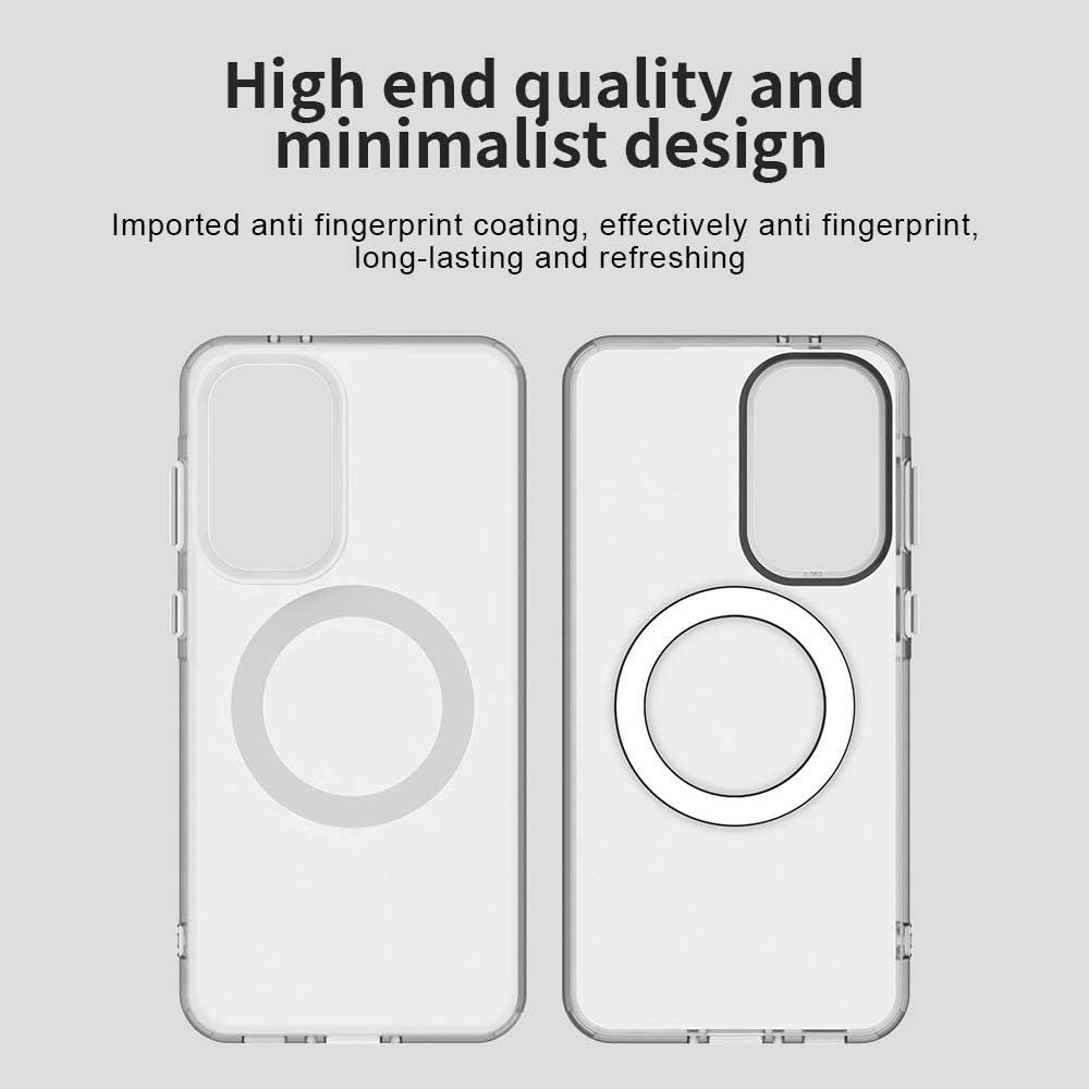 For Samsung Galaxy A36 5G / A56 5G Magnetic Case PC+TPU+PET Anti-Drop Phone Cover