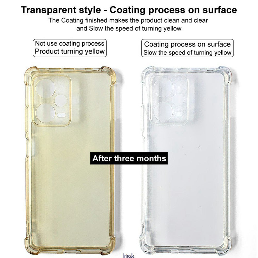 IMAK För OnePlus 13 Skal TPU mobilskydd Airbag Stötsäkert Skydd