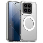 For Xiaomi 14 Magnetic Case PC+TPU+PET Anti-Drop Phone Cover