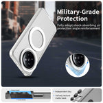 Magnetisk cover af PC+TPU+PET til Xiaomi 14 Civi 5G / Civi 4 Pro 5G med stødbeskyttelse