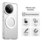 Magnetisk cover af PC+TPU+PET til Xiaomi 14 Civi 5G / Civi 4 Pro 5G med stødbeskyttelse